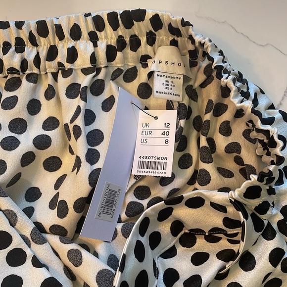 NWT - TOPSHOP Maternity faux wrap skirt - Picture 3 of 3